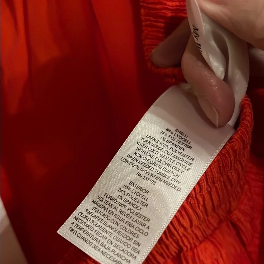 NWT Nina Parker white Wide Leg available in Red also (separately ) - Picture 13 of 14